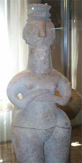 نماد زن در ایلام باستان - موزه ی تبریز
