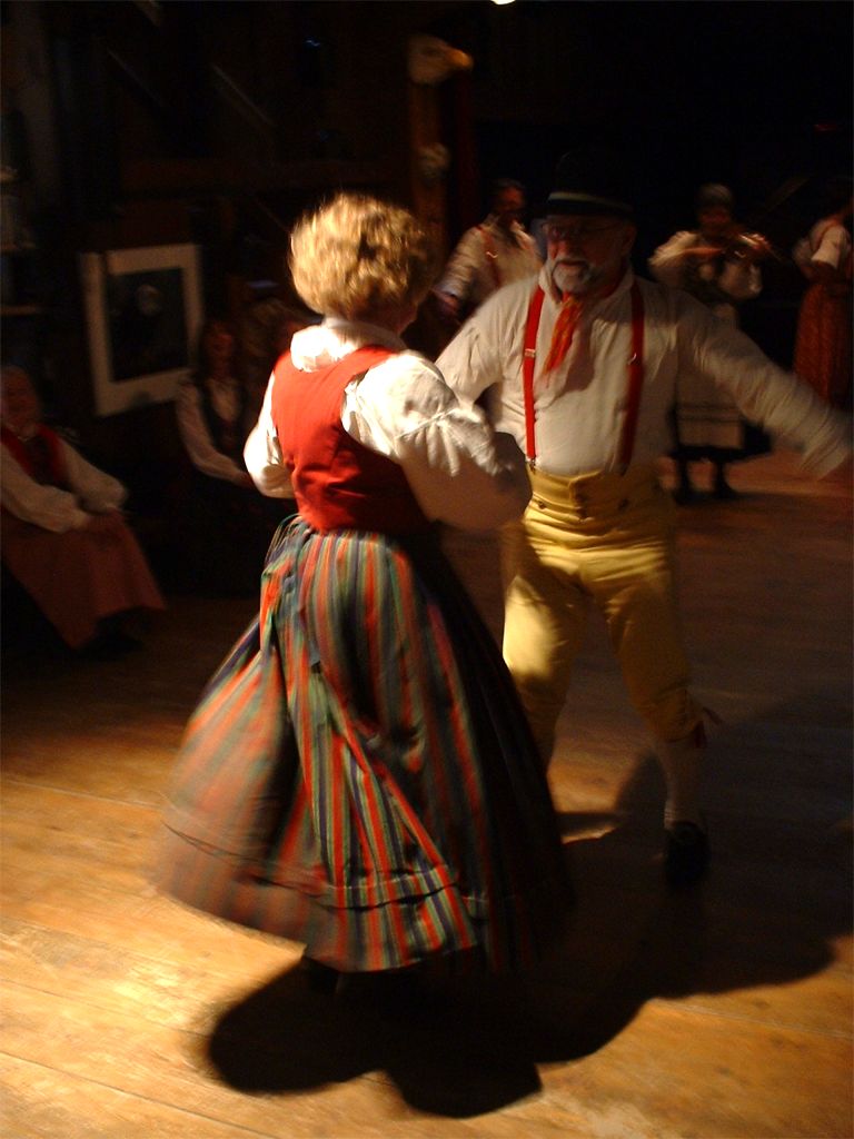 Dancers perform at Lucia